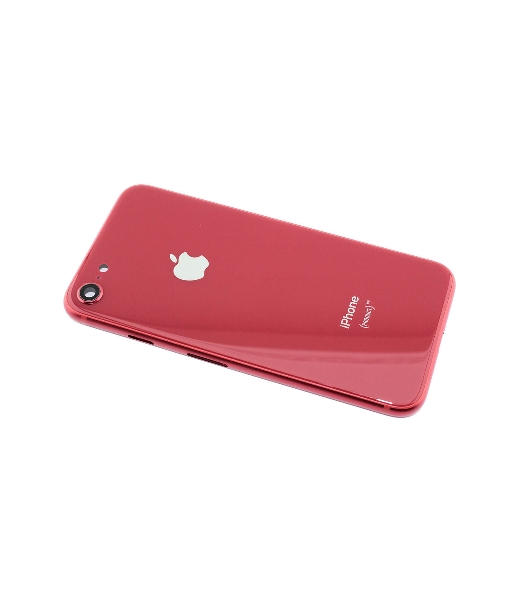 Задняя крышка (корпус) в сборе с рамкой для Apple iPhone 8 красный