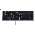 Клавиатура для ноутбука HP ZBook Fury 15 G7 черная с подсветкой, фото2