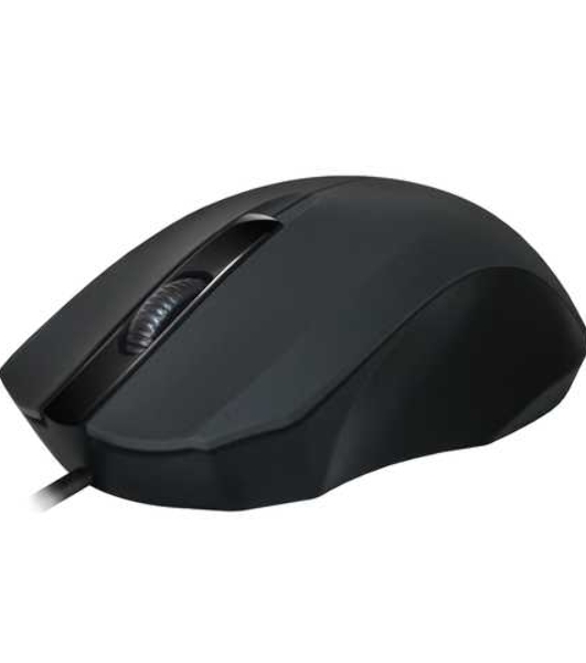 Мышь проводная Defender MM-310 черный, 1000 dpi, USB, кнопки - 3
