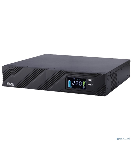 Источник бесперебойного питания Powercom Smart King Pro+ SPR-2000 LCD 1600Вт 2000ВА черный