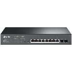 Коммутатор TP-Link JetStream 10-Port Gigabit Smart Switch with 8-Port PoE+, 8× Gigabit PoE+ Ports, 2× Gigabit SFP Slots, 802.3at/af, 150 W PoE Power, 1U 13-inch Rack-mountable Steel CaseIntegration with Omada SDN Controller, 802.1Q VLAN, STP/RSTP/MSTP, IGMP Snoopi, фото22