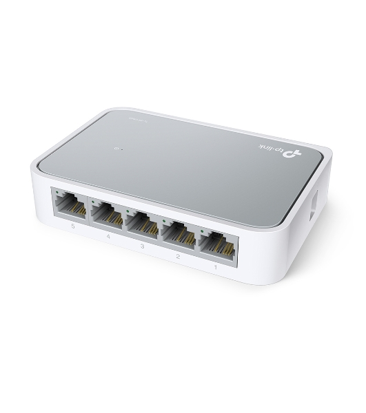 Коммутатор TP-Link SOHO TL-SF1005D Коммутатор 5-port 10/100M mini Desktop Switch, 5 10/100M RJ45 ports, Plastic case