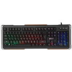 Клавиатура Oklick 717G Black Death проводная, USB Type-A, чёрный/серый, фото21