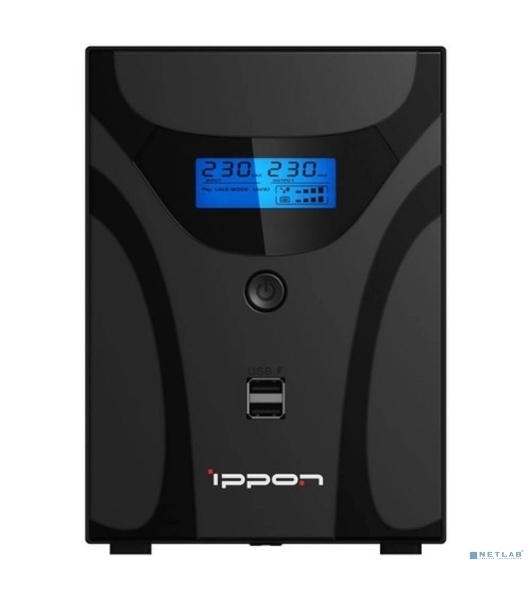 Источник бесперебойного питания Ippon Smart Power Pro II 1200 720Вт 1200ВА черный