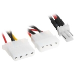 Кабель питания Cablexpert CC-PSU-5, для вентилятора 12V, molex -> molex + 2pin, 15 см, фото5