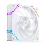 Вентилятор для корпуса JONSBO HF2-120WR Reverse (120x120x25мм, 4-pin PWM, ARGb, 63.3CFM, 29.5dBA, 2200RPM, белый), фото13