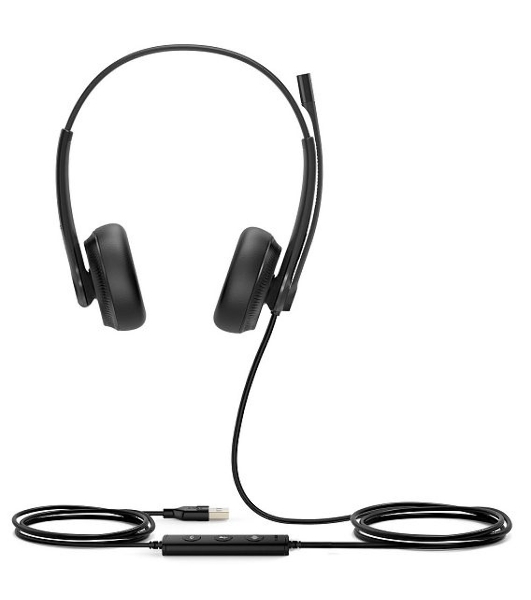 Гарнитура проводная Yealink UH34 Dual UC