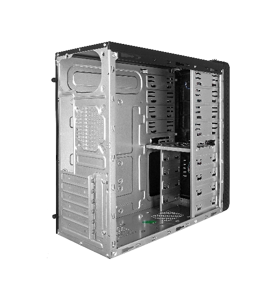 Компьютерный корпус Miditower ExeGate UN-604 Black, ATX, (без БП) 2хUSB+2хUSB 3.0, Audio