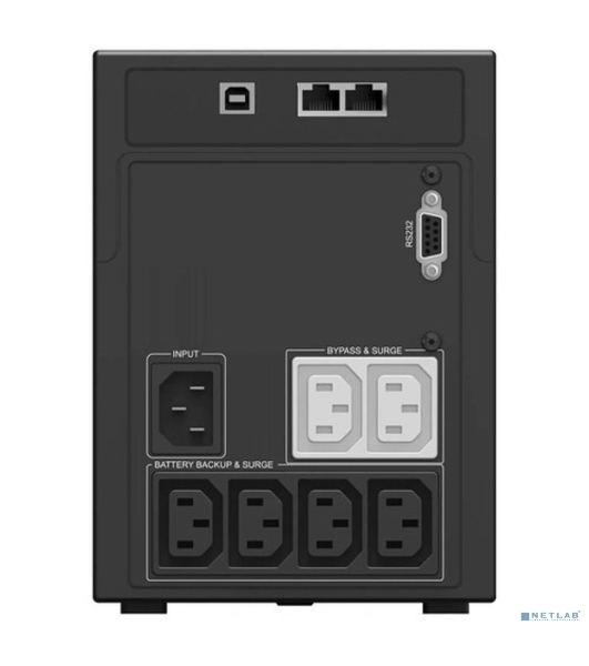 Источник бесперебойного питания Ippon Smart Power Pro II 1200 720Вт 1200ВА черный
