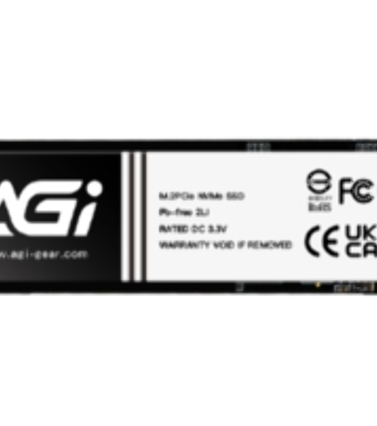 Накопитель SSD AGI AI298, 4Tb, PCIe 3.0 x4, M.2 2280, NVMe, R/W 2400/1800