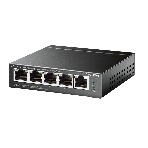 Коммутатор TP-Link TL-SG105MPE Easy Smart с 5 гигабитными портами (4 порта PoE+), 802.3af/at, бюджет PoE — 120 Вт, стальной корпус, фото11