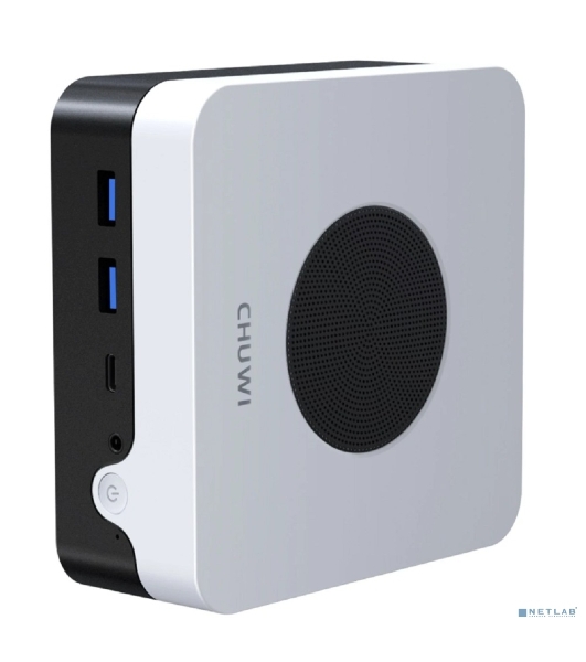 Мини ПК Chuwi LarkBox X Nettop серый/белый i3-1220P(1.5Ghz)/8Gb/256Gb SSD/W11Home/bracket