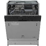 Посудомоечная машина встраиваемая Haier HDWE14-592RU 2050Вт узкая серебристый, фото 1