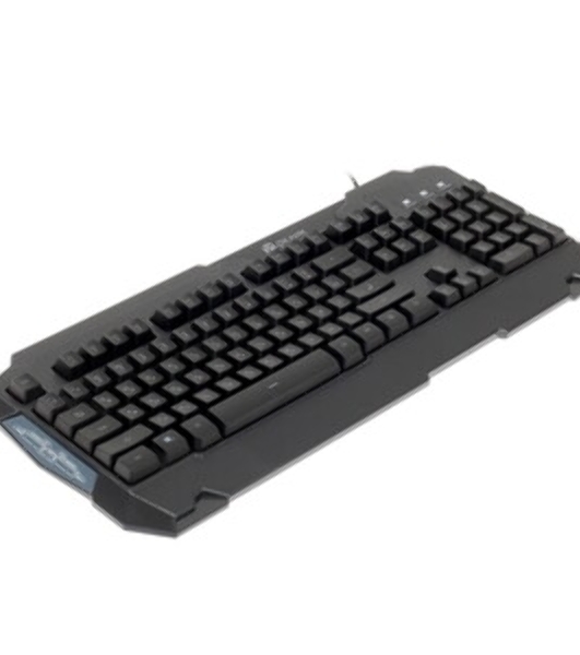 Клавиатура Oklick 731G проводная, USB Type-A, серый/белый