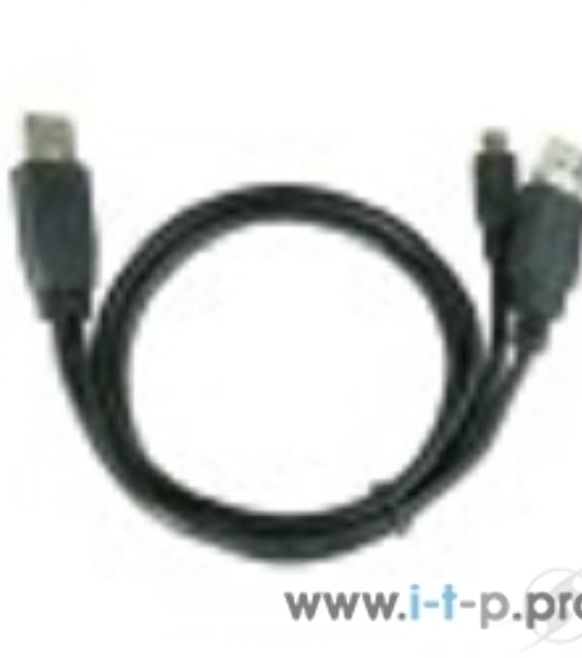 Кабель Gembird/Cablexpert USB 2.0 Pro, 2xAM/miniBM 5P, 0.9м, экран, черный