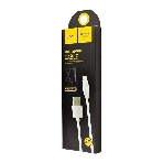 Кабель USB 2.0 hoco X1, AM/Lightning, белый, 2м, фото 1