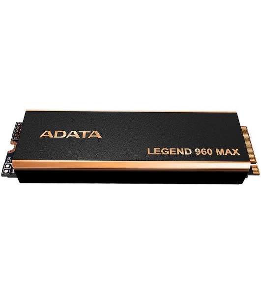 Накопитель SSD ADATA LEGEND 960 MAX, 4Tb, M.2 2280, PCIe 4.0 x4, NVMe, R/W 7400/6800, с радиатором