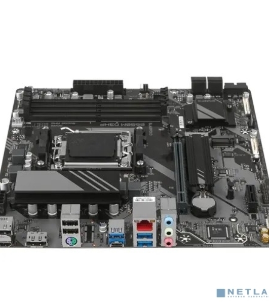 Материнская плата Gigabyte B650M D3HP, AM5, AMD B650, 4xDDR5, 4xSATA, 2xM.2, 1xPCI-E 4.0 x16, 1xPCI-E x1, 1xHDMI, 2xDP, 1x 2.5Gb LAN, 3xUSB-A 3.2 Gen 1, 2xUSB-A 2.0, 1xUSB-C 3.2 Gen 1, 3x3.5 мм, 7.1, Micro-ATX