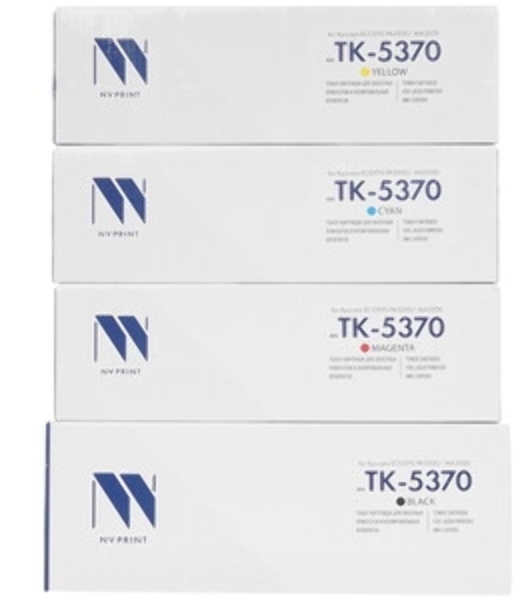 Картридж NVPrint совместимый NV-TK-5370 желтый Kyocera ECOSYS PA3500/MA3500 (5000k)