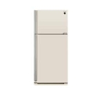 Холодильник Sharp SJ-XE55PMBE бежевый двухкамерный 388/148л морозилка сверху, No Frost, фото5