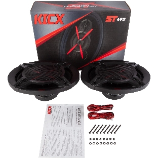 Колонки автомобильные Kicx ST 693 200Вт 92дБ 4Ом 16x24см (6x9дюйм) (ком.:2кол.) коаксиальные четырехполосные