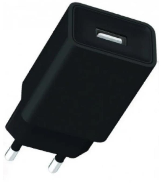 Сетевое зарядное устройство GoPower GP1U 1USB 2.4A 12W черный (1/120/480)