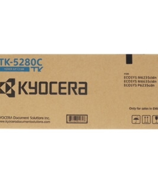 Картридж лазерный Kyocera TK-5280C (1T02TWCNL0) голубой черный для M6235cidn/M6635cidn/P6235cdn 11000 стр