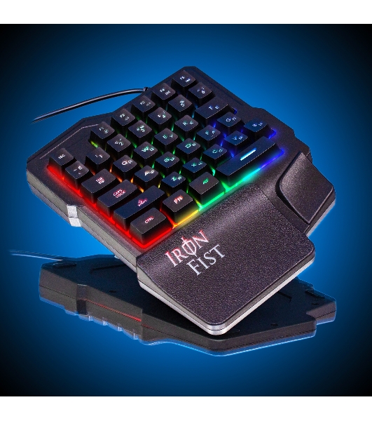 Цифровой блок Oklick 701G IRON FIST проводная, USB Type-A, чёрный