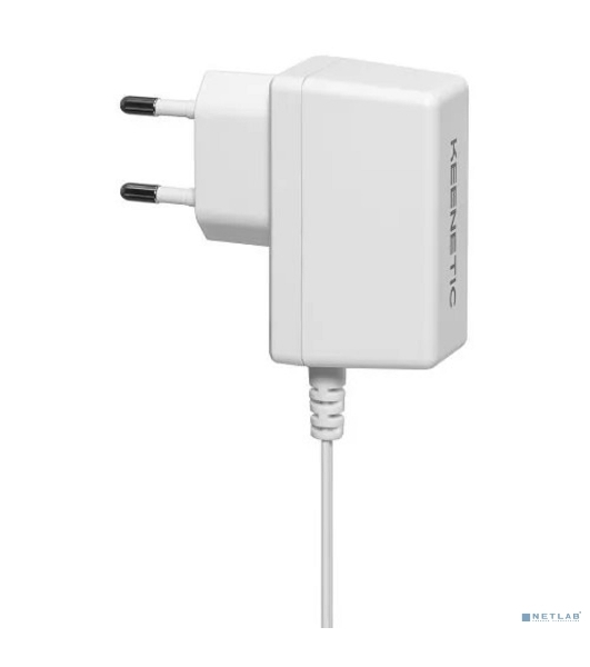 Адаптер питания KEENETIC/Keenetic PA10 (KPS-1210) Адаптер питания от сети 100–240 В, постоянное выходное напряжение 12 V с током до 1,0 A, для Keenetic c напряжением питания 9 или 12 В и током до 1.0 А