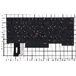 Клавиатура для ноутбука Lenovo ThinkPad X1 Extreme 2nd Gen. черная с подсветкой, фото2