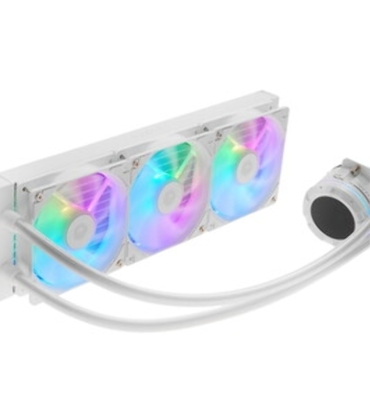 Жидкостная система охлаждения для процессора ID-COOLING SL360 XE белый 120мм алюминий+медь 1800rpm 30db 4-pin 350W