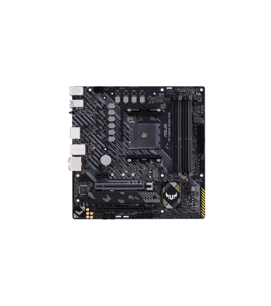 Материнская плата ASUS TUF GAMING B550M-PLUS, AM4, AMD B550, 4xDDR4, 4xSATA, 2xM.2, 1xPCIe 4.0 x16, 1xPCIe 3.0 x16, 1xPCIe x1, 1xHDMI, 1xDP, 1x 2.5Gb LAN, 4xUSB-A 3.2 Gen 1, 1xUSB-A 3.2 Gen 2, 2xUSB-A 2.0, 1xUSB-C 3.2 Gen 2, 5x3.5 мм, 7.1, mATX