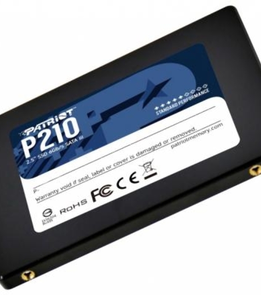 Накопитель SSD Patriot P210, 128Gb, SATA III, 2.5', R/W 450/430