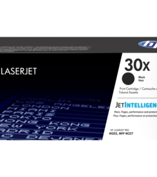 Картридж лазерный HP 30X черный для LJ Pro M203/M227 (3500 стр.)