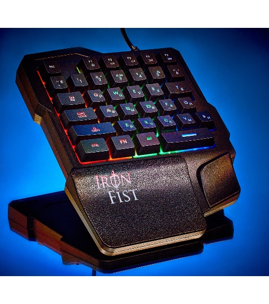 Цифровой блок Oklick 701G IRON FIST проводная, USB Type-A, чёрный