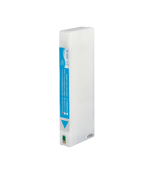 Картридж струйный Sakura C13T636200 (T6362 Cyan) для Epson, голубой, 700 мл.