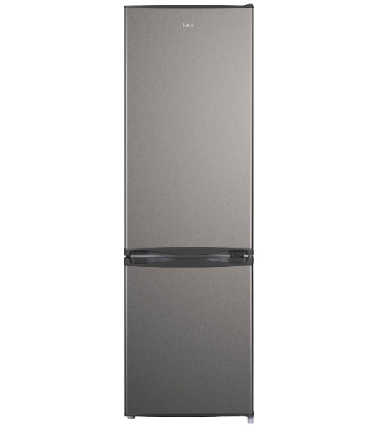 Холодильник Evelux FS 2220 X серый двухкамерный 188/64л морозилка снизу