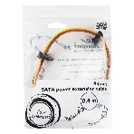 Кабель Cablexpert Кабеля питания SATA, 4x15pin(M)/15pin(F), 40 см (CC-SATAMF-03), фото3