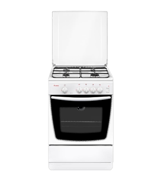 Плита газовая Gefest ПГ 1200 С6 белый, конфорок 4 шт, духовка 63 л, 60 см x 85 см x 60 см