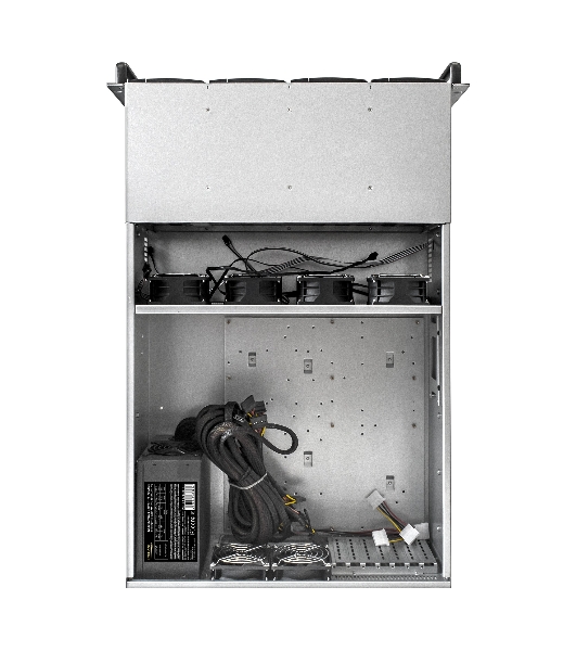 Серверный корпус ExeGate Pro EX293274RUS 4U660-HS24 (RM 19', высота 4U, глубина 660, БП 700RADS, 24xHotSwap, USB)