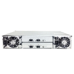 Система хранения данных INFORTREND EonStor JB3025RBA0-8U32 Expansion Enclosure JB3025B (2U, Dual Redundant Controller, 25x2.5 trays, 8x SAS ports 12Gbps, 2xFAN module, 2x460W, 2x cables 50cm SFF8644 to SFF8644, Rackmount kit), фото3
