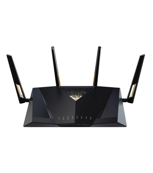 Маршрутизатор ASUS RT-BE88U, черный/желтый, 90IG08V0-MO3N0V