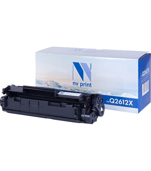 Картридж лазерный NVPrint совместимый HP Q2612X для LJ 1010/1012/1015/1020/1022/3015/3020/3030 (3500k)