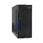 Компьютерный корпус Miditower ExeGate XP-333U Black, ATX, (XP600, Black,120мм), 1*USB/2*USB 3.0, Audio, фото 1