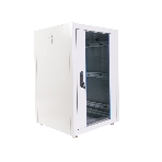 Шкаф телекоммуникационный напольный ЭКОНОМ 18U (600 × 800) дверь стекло, дверь металл, фото10