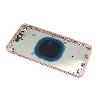 Задняя крышка (корпус) в сборе с рамкой для Apple iPhone 8 Plus розовый (Rose Gold), фото 1