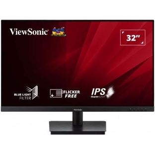 Монитор 31.5' ViewSonic VA3209-2K-MHD IPS 2560x1440, 75 Гц, 4 мс, 16:9, 250 кд/м², 2xHDMI, 1xDP, 2x2.5 Вт, черный