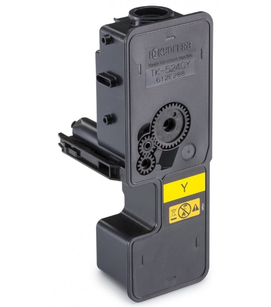 Картридж лазерный Kyocera TK-5240Y (1T02R7ANL0) желтый для P5026cdn/cdw, M5526cdn/cdw 3000 стр.