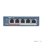 Коммутатор Hikvision DS-3E0105P-E(B), 4×100 Мбит/с PoE + 1×100 Мбит/с Uplink, неуправляемый, фото13