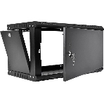 Шкаф телекоммуникационный настенный разборный ЦМО ЭКОНОМ 6U (600 x 520) дверь металл, черный (ШРН-Э-6.500.1-9005), фото11